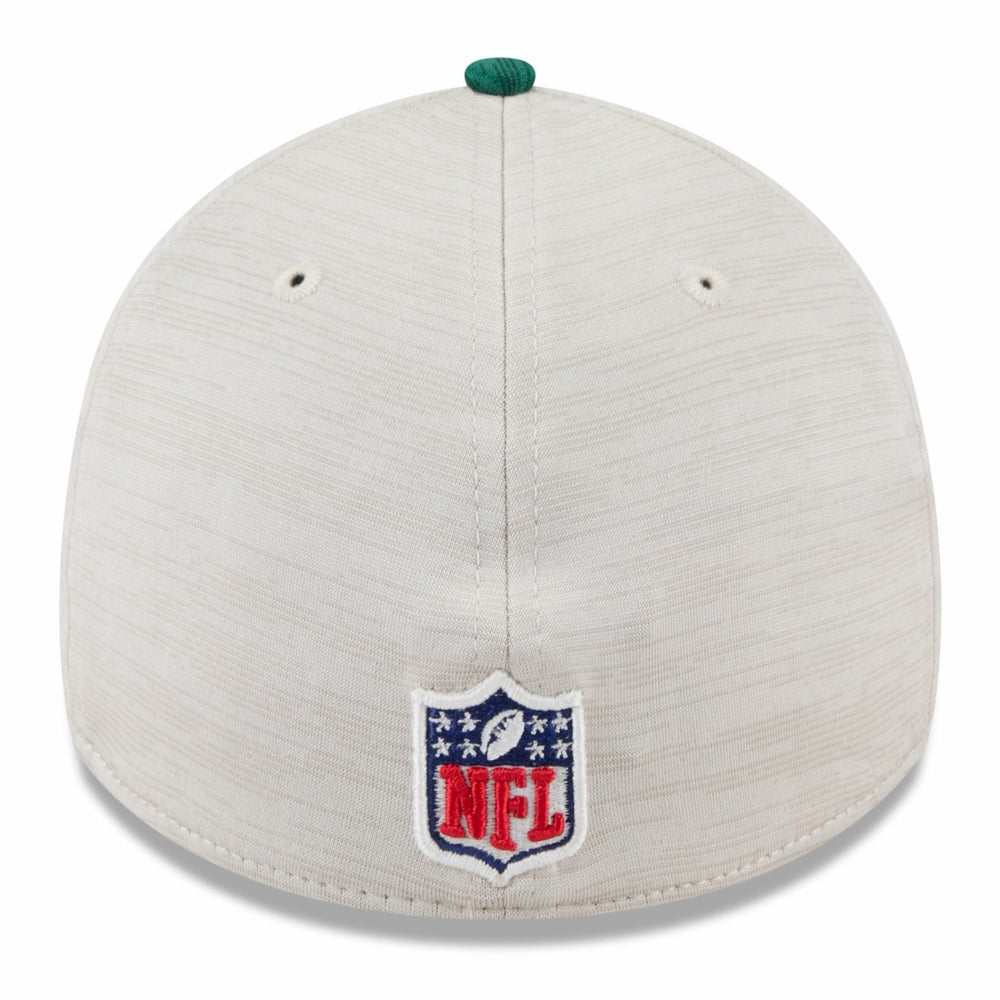 New York Jets New Era 2024 Sideline Historic 39THIRTY Flex Hat Stone/Green - NFL
