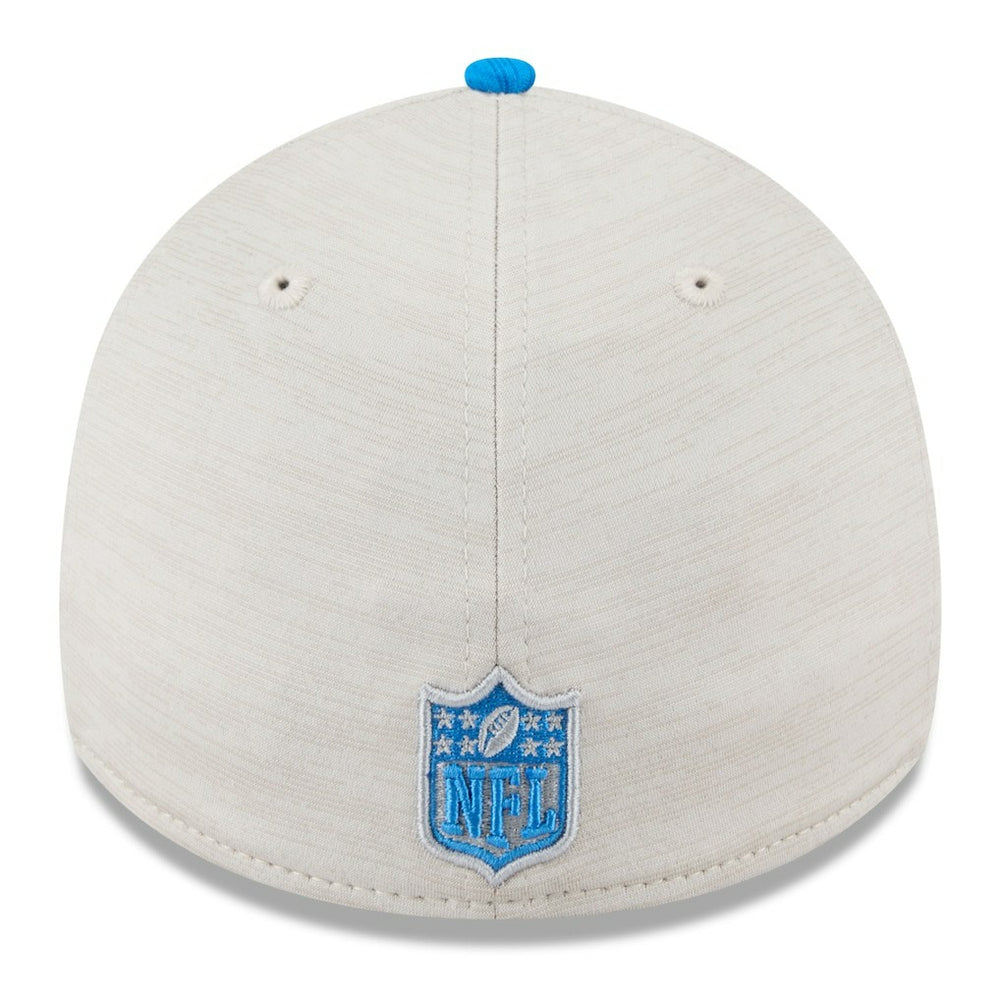 Detroit Lions New Era 2024 Sideline Historic 39THIRTY Flex Hat Stone/Blue - NFL