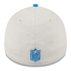 Detroit Lions New Era 2024 Sideline Historic 39THIRTY Flex Hat Stone/Blue - NFL