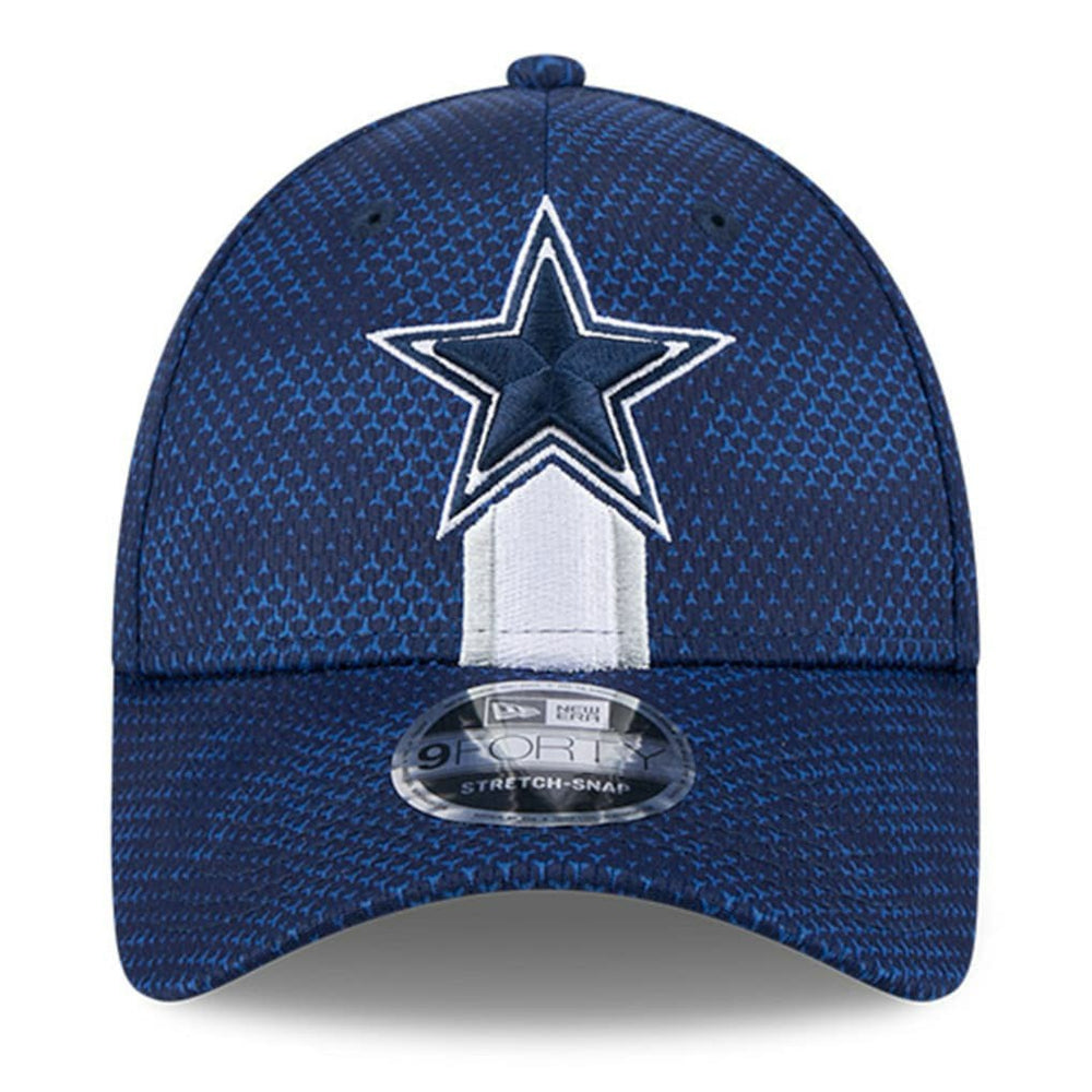 Dallas Cowboys New Era 2024 Sideline 9FORTY Stretch-Snap Hat Navy - NFL