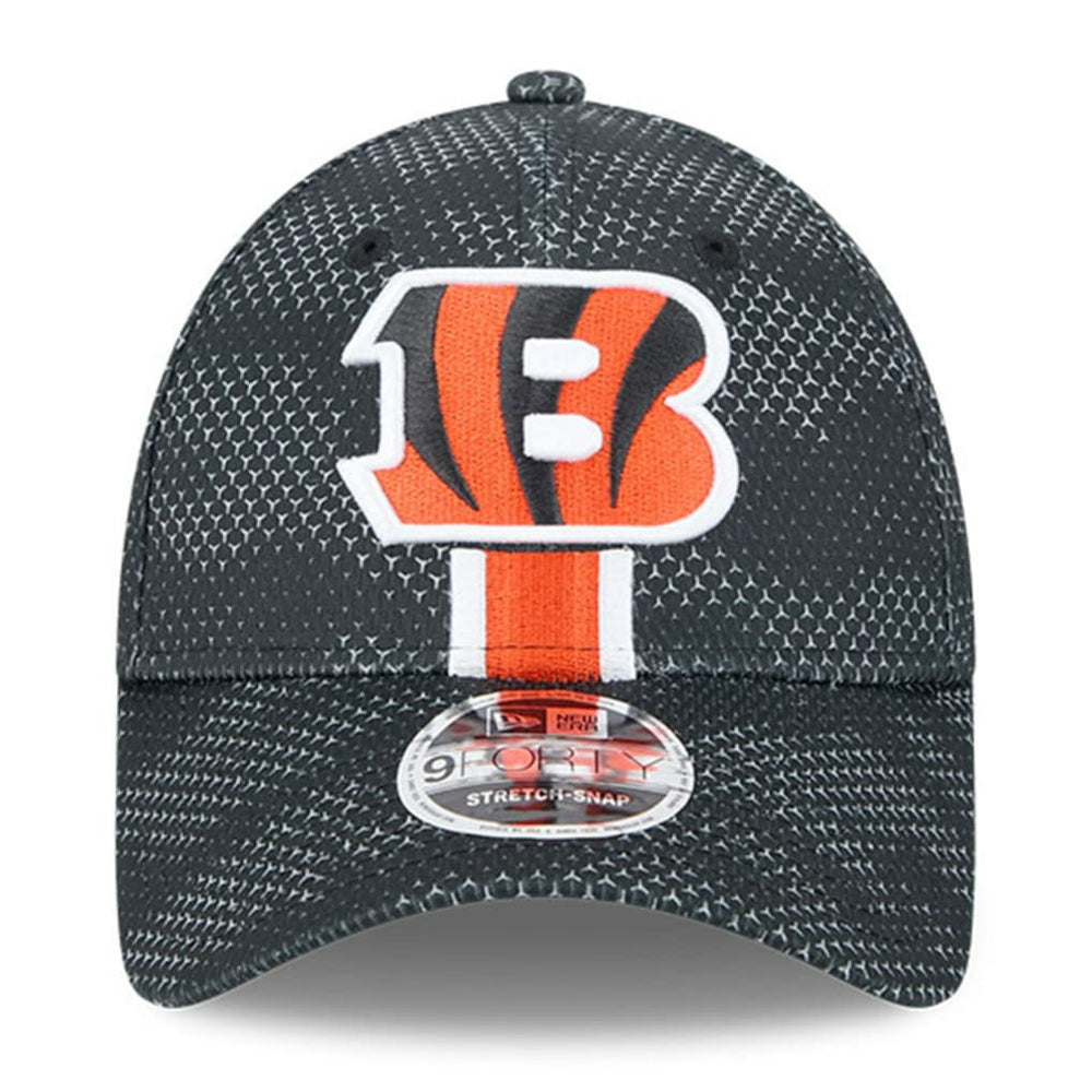 Cincinnati Bengals New Era 2024 Sideline 9FORTY Stretch-Snap Hat Black - NFL