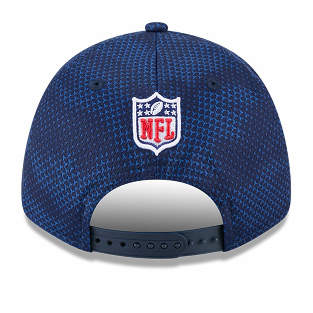 Tennessee Titans New Era 2024 Sideline 9FORTY Stretch-Snap Hat Navy - NFL