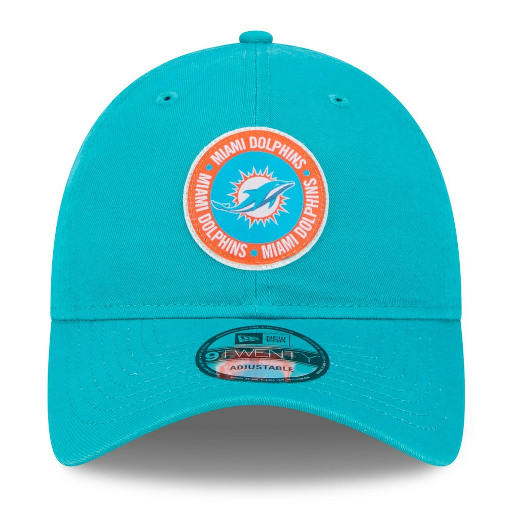Miami Dolphins New Era 2024 Sideline 9TWENTY Adjustable Hat Aqua - NFL