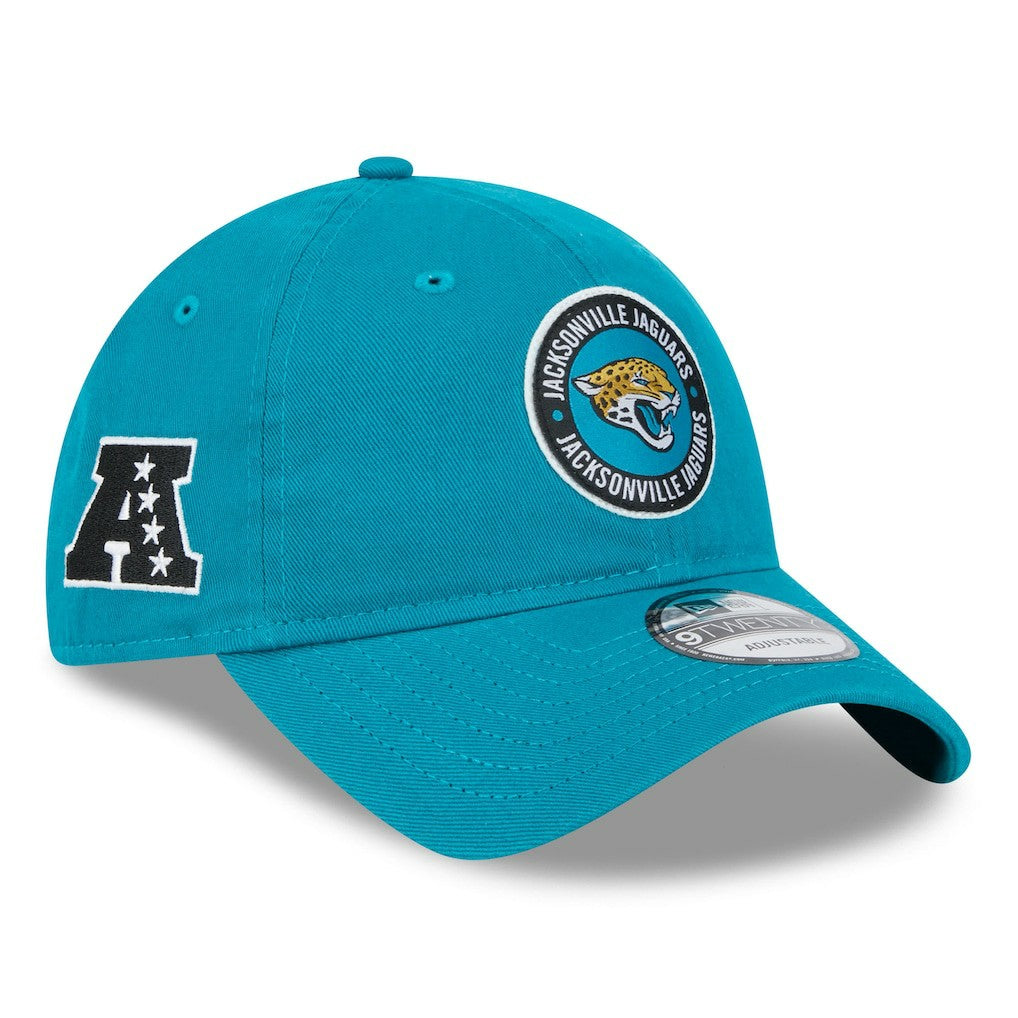 Jacksonville Jaguars New Era 2024 Sideline 9TWENTY Adjustable Hat Teal - NFL