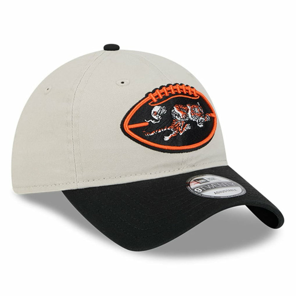 Cincinnati Bengals New Era 2024 Sideline Historic 9TWENTY Adjustable Hat Stone/Black - NFL