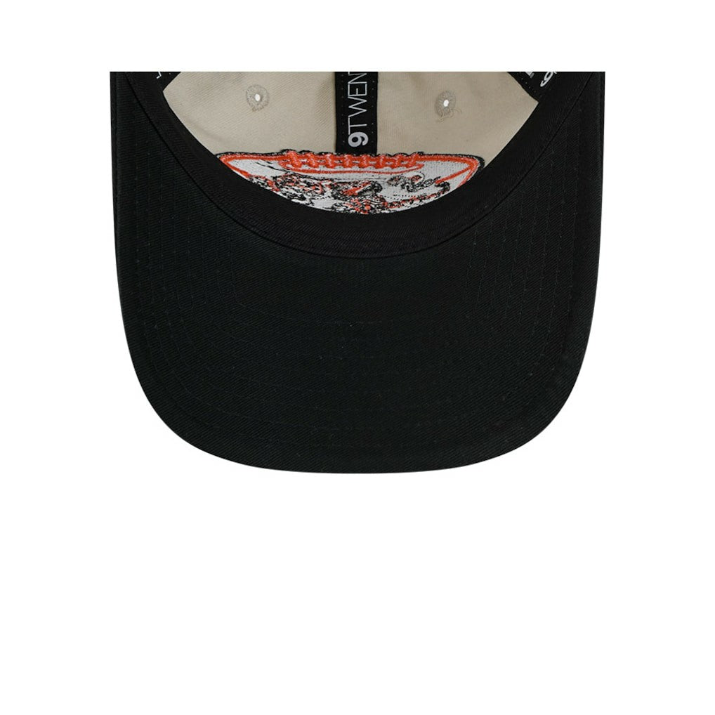 Cincinnati Bengals New Era 2024 Sideline Historic 9TWENTY Adjustable Hat Stone/Black - NFL