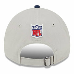Dallas Cowboys New Era 2024 Sideline Historic 9TWENTY Adjustable Hat Stone/Navy - NFL