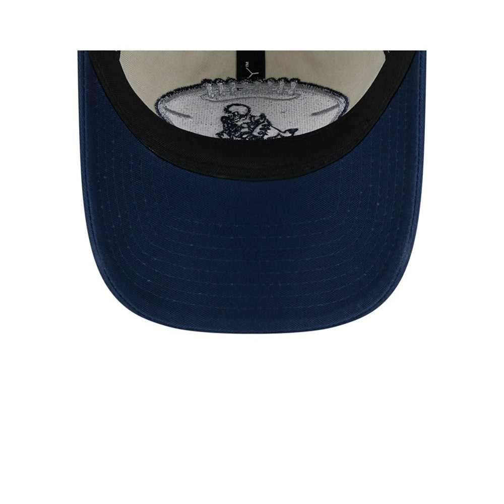 Dallas Cowboys New Era 2024 Sideline Historic 9TWENTY Adjustable Hat Stone/Navy - NFL
