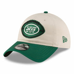 New York Jets New Era 2024 Sideline Historic 9TWENTY Adjustable Hat Stone/Green - NFL