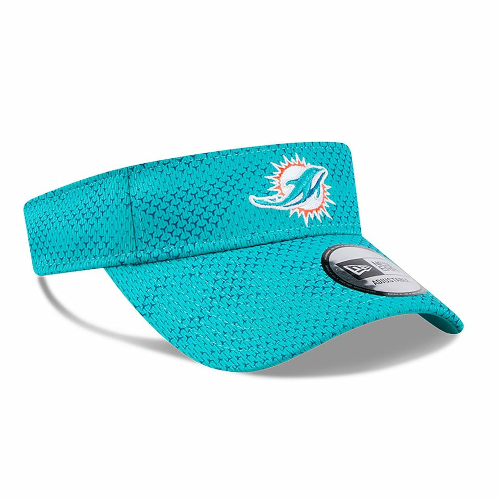 Miami Dolphins New Era 2024 Sideline Visor Aqua - NFL