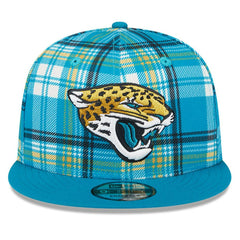 Jacksonville Jaguars New Era Youth 2024 Sideline Statement 9FIFTY Snapback Hat Teal - NFL