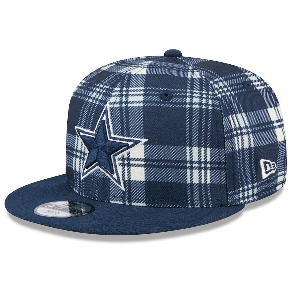 Dallas Cowboys New Era Youth 2024 Sideline Statement 9FIFTY Snapback Hat Navy - NFL