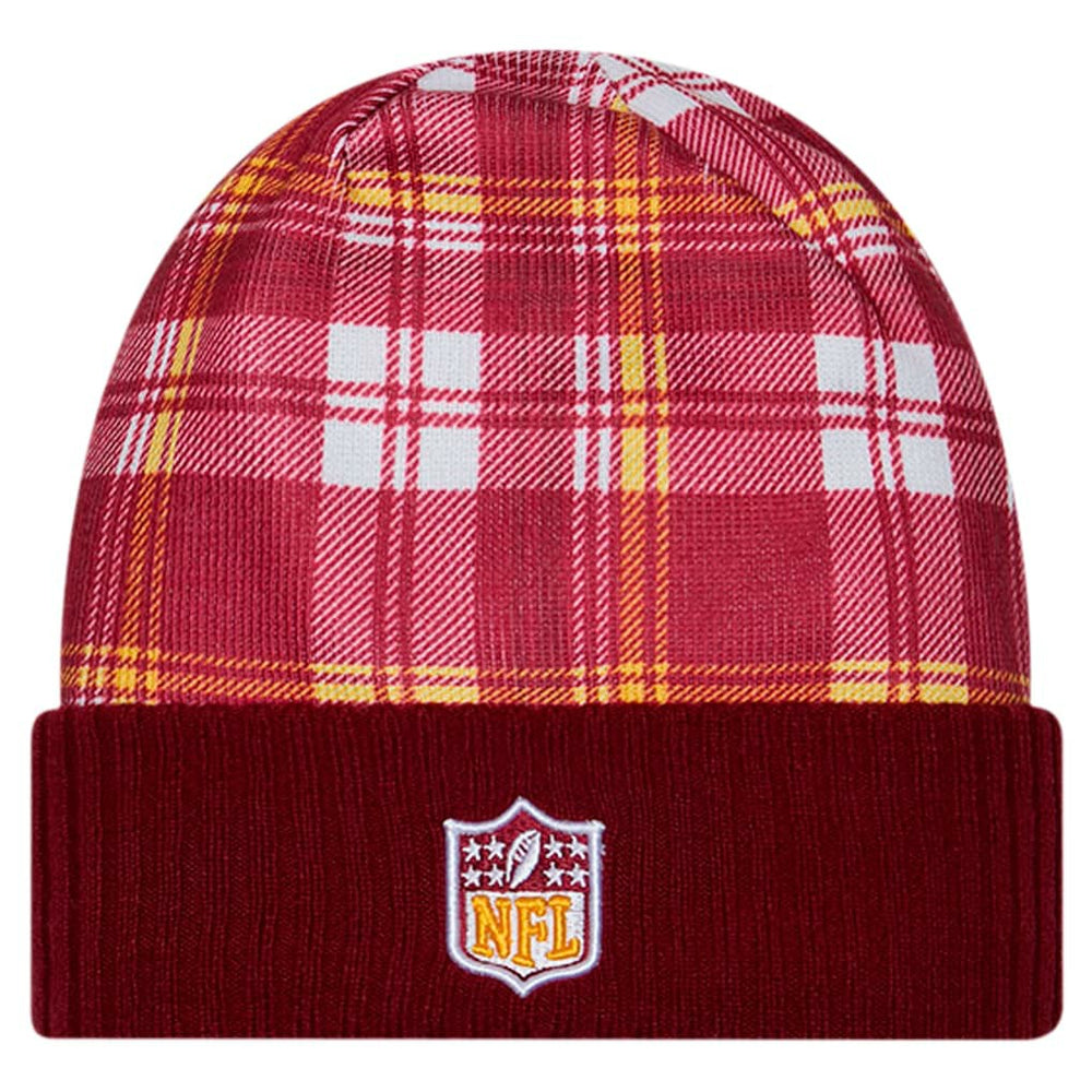 Washington Commanders New Era Sideline Statement Cuffed Knit Hat Burgundy - NFL