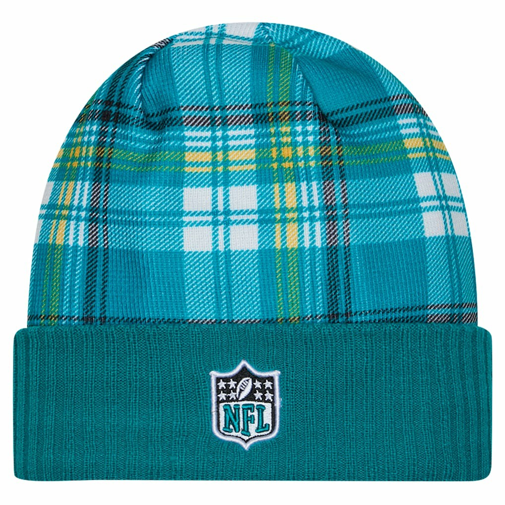 Jacksonville Jaguars New Era Sideline Statement Cuffed Knit Hat Teal - NFL