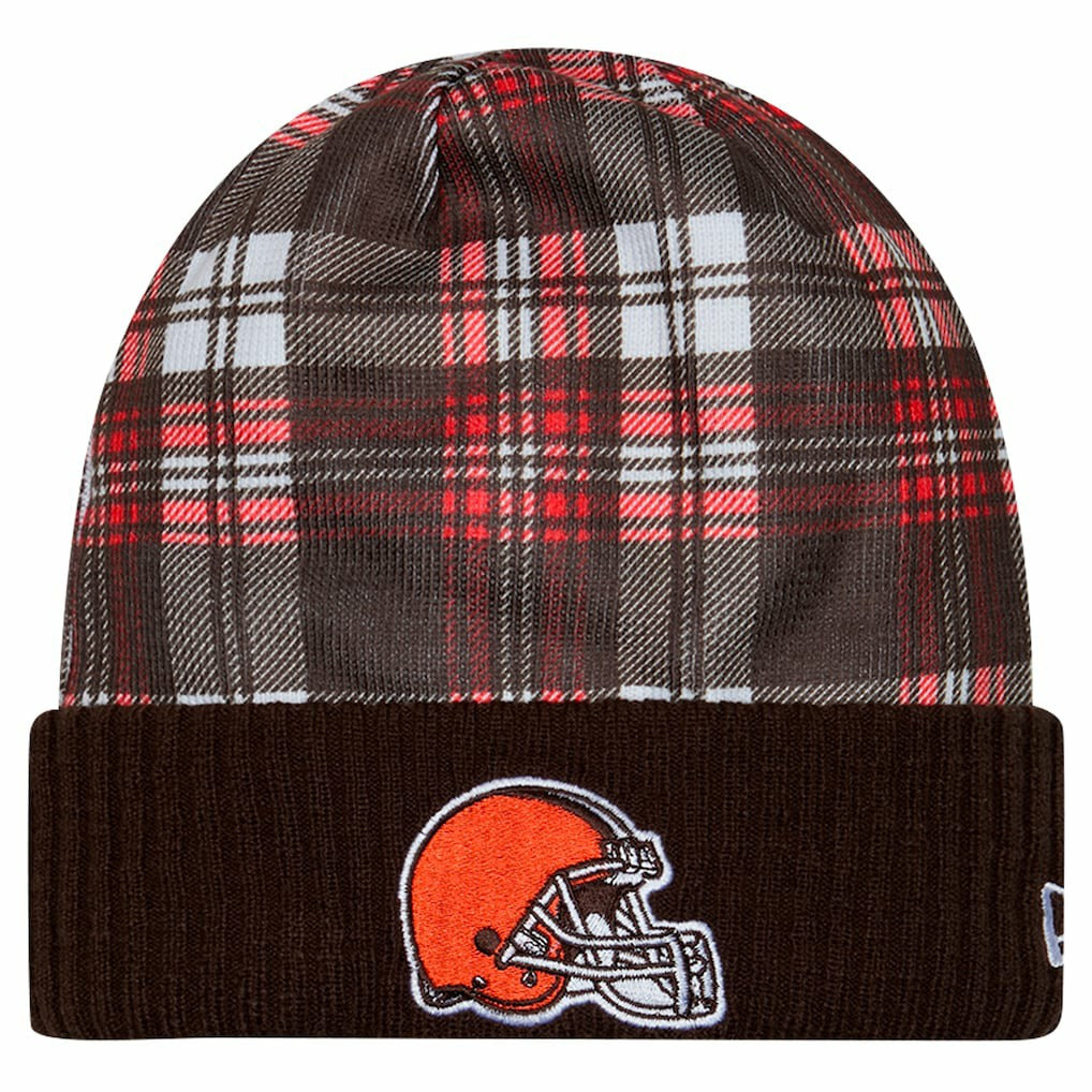 Cleveland Browns New Era Sideline Statement Cuffed Knit Hat Brown - NFL
