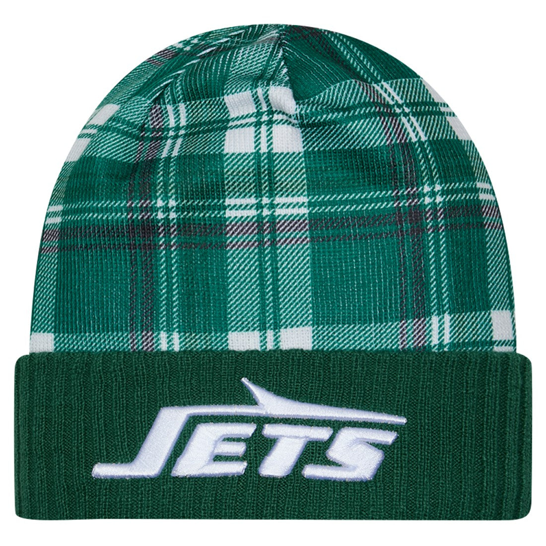 New York Jets New Era Sideline Statement Cuffed Knit Hat Green - NFL