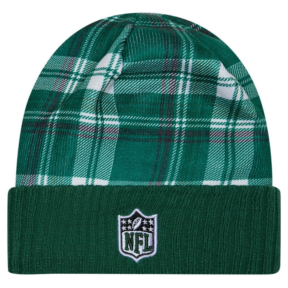 New York Jets New Era Sideline Statement Cuffed Knit Hat Green - NFL