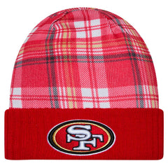 San Francisco 49ers New Era Sideline Statement Cuffed Knit Hat Scarlet - NFL