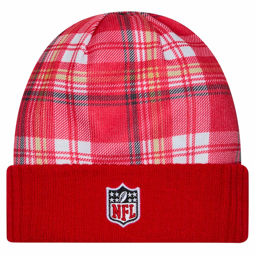San Francisco 49ers New Era Sideline Statement Cuffed Knit Hat Scarlet - NFL