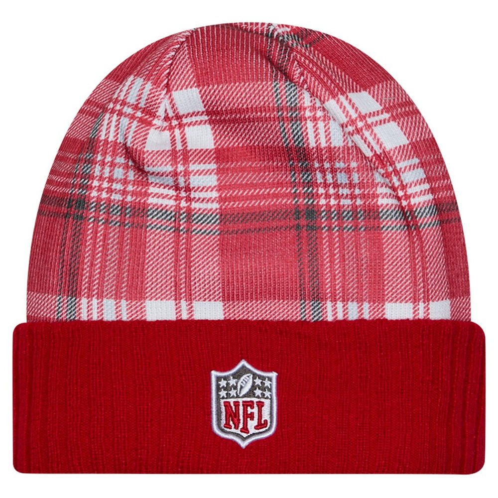 Tampa Bay Buccaneers New Era Sideline Statement Cuffed Knit Hat Red - NFL