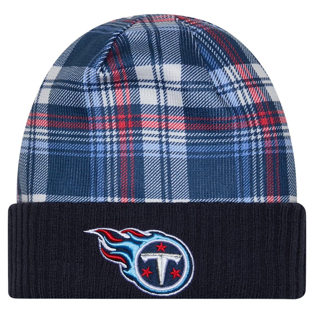 Tennessee Titans New Era Sideline Statement Cuffed Knit Hat Navy - NFL