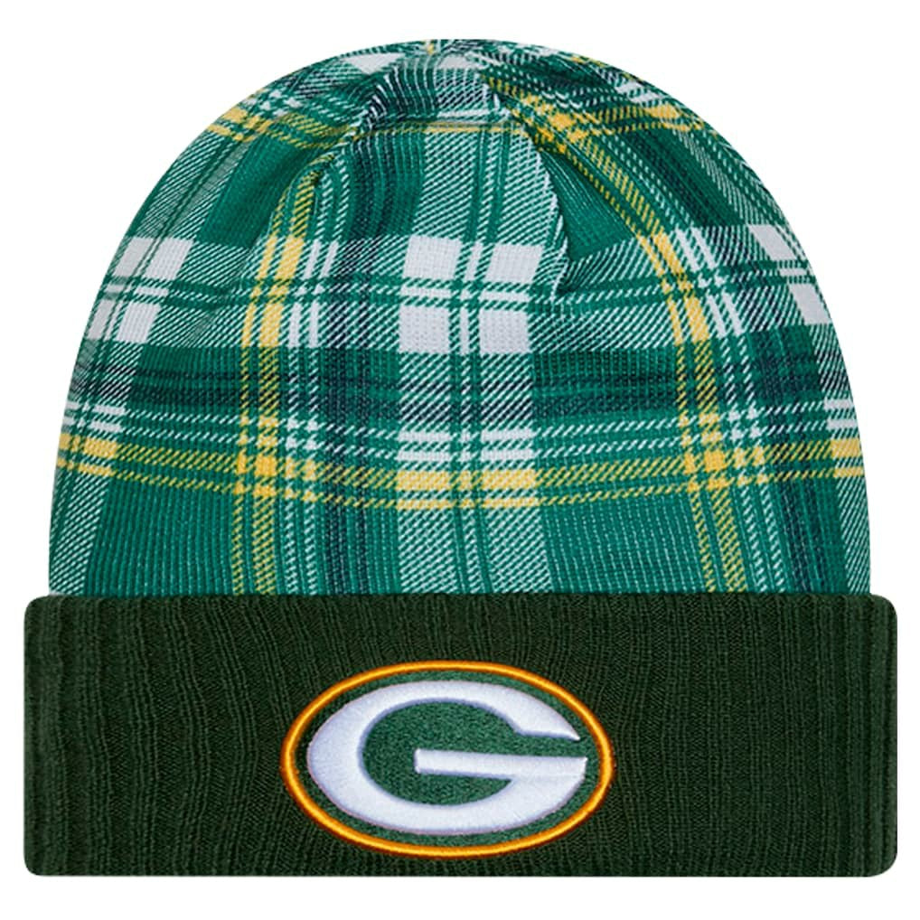 Green Bay Packers New Era Sideline Statement Cuffed Knit Hat Green - NFL