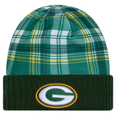 Green Bay Packers New Era Sideline Statement Cuffed Knit Hat Green - NFL