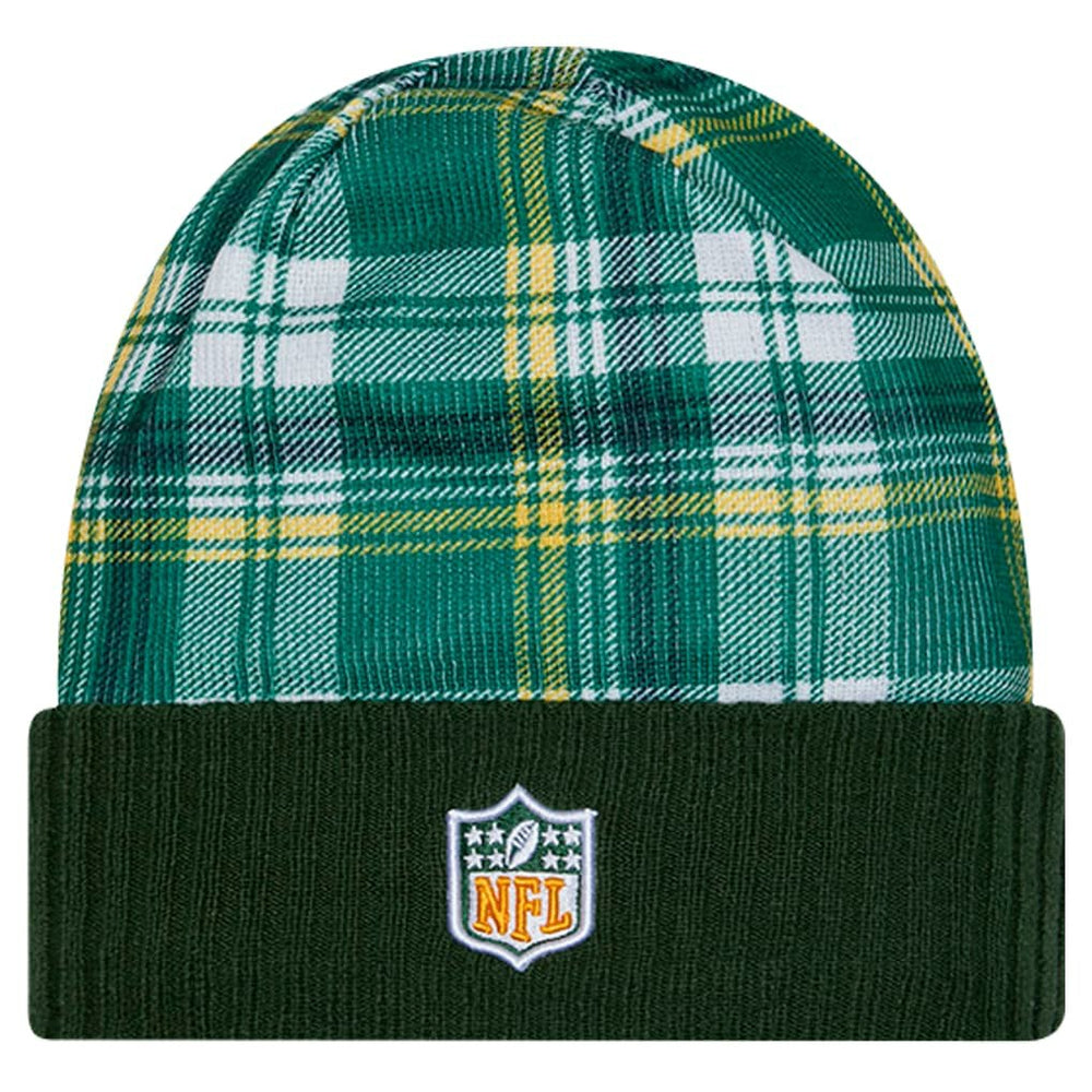 Green Bay Packers New Era Sideline Statement Cuffed Knit Hat Green - NFL
