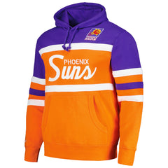 Mitchell & Ness - Phoenix Suns Head Coach Pullover Hoodie - Orange/Purple