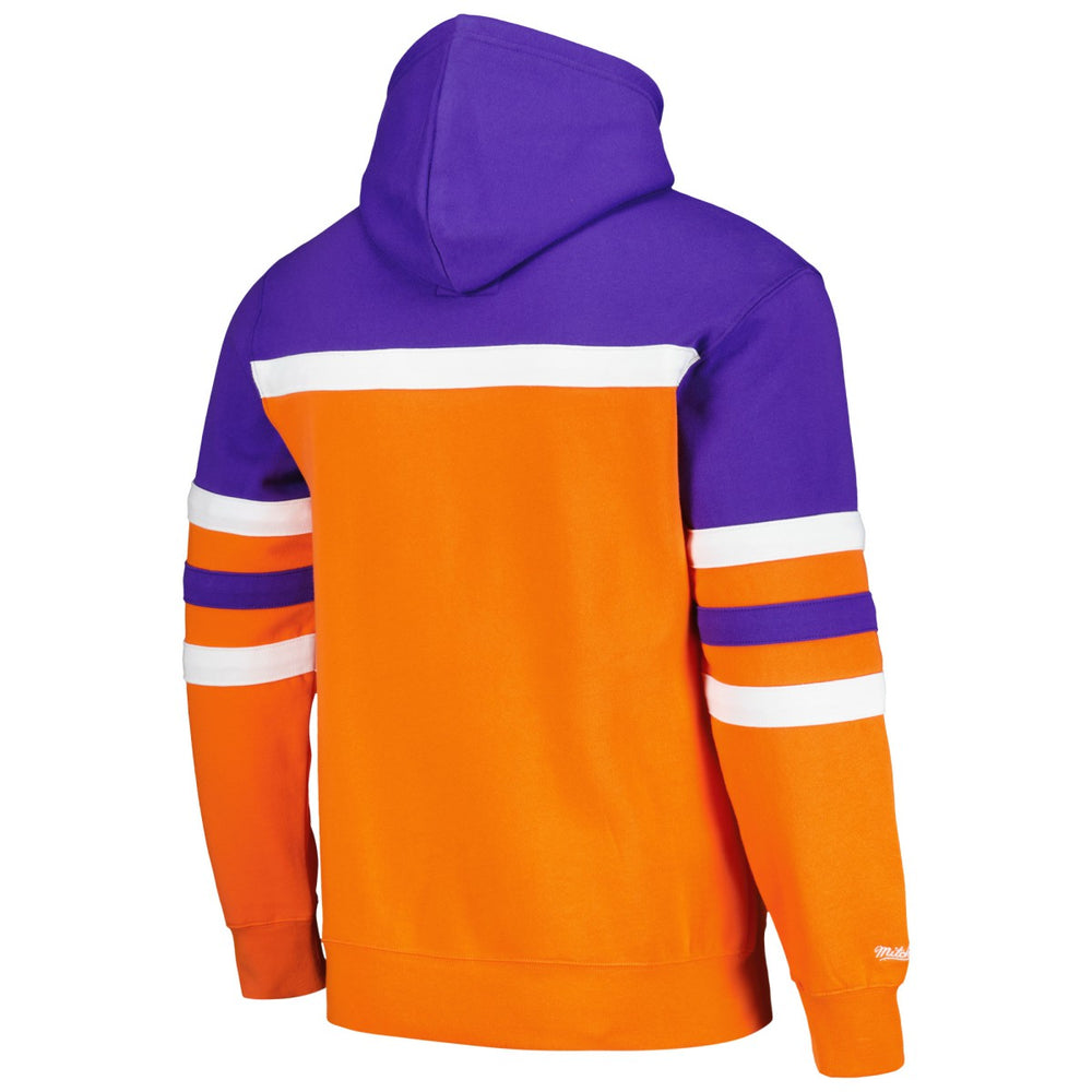 Mitchell & Ness - Phoenix Suns Head Coach Pullover Hoodie - Orange/Purple