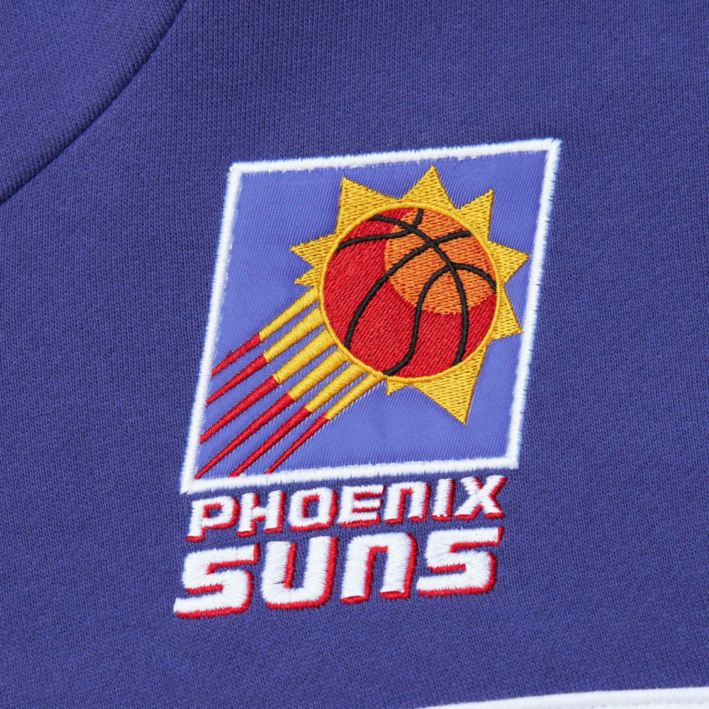 Mitchell & Ness - Phoenix Suns Head Coach Pullover Hoodie - Orange/Purple