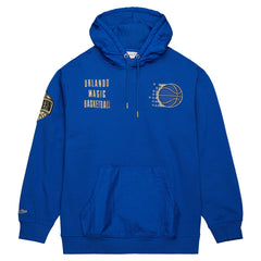 Mitchell & Ness - Orlando Magic Team OG 2.0 Vintage Logo Fleece Pullover Hoodie - Blue