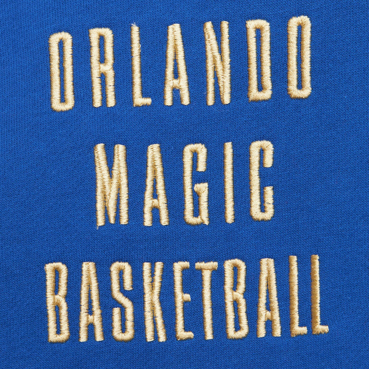 Mitchell & Ness - Orlando Magic Team OG 2.0 Vintage Logo Fleece Pullover Hoodie - Blue
