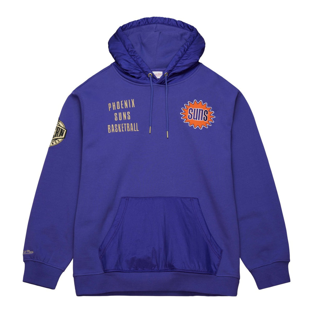 Mitchell & Ness - Phoenix Suns Team OG 2.0 Vintage Logo Fleece Pullover Hoodie - Purple