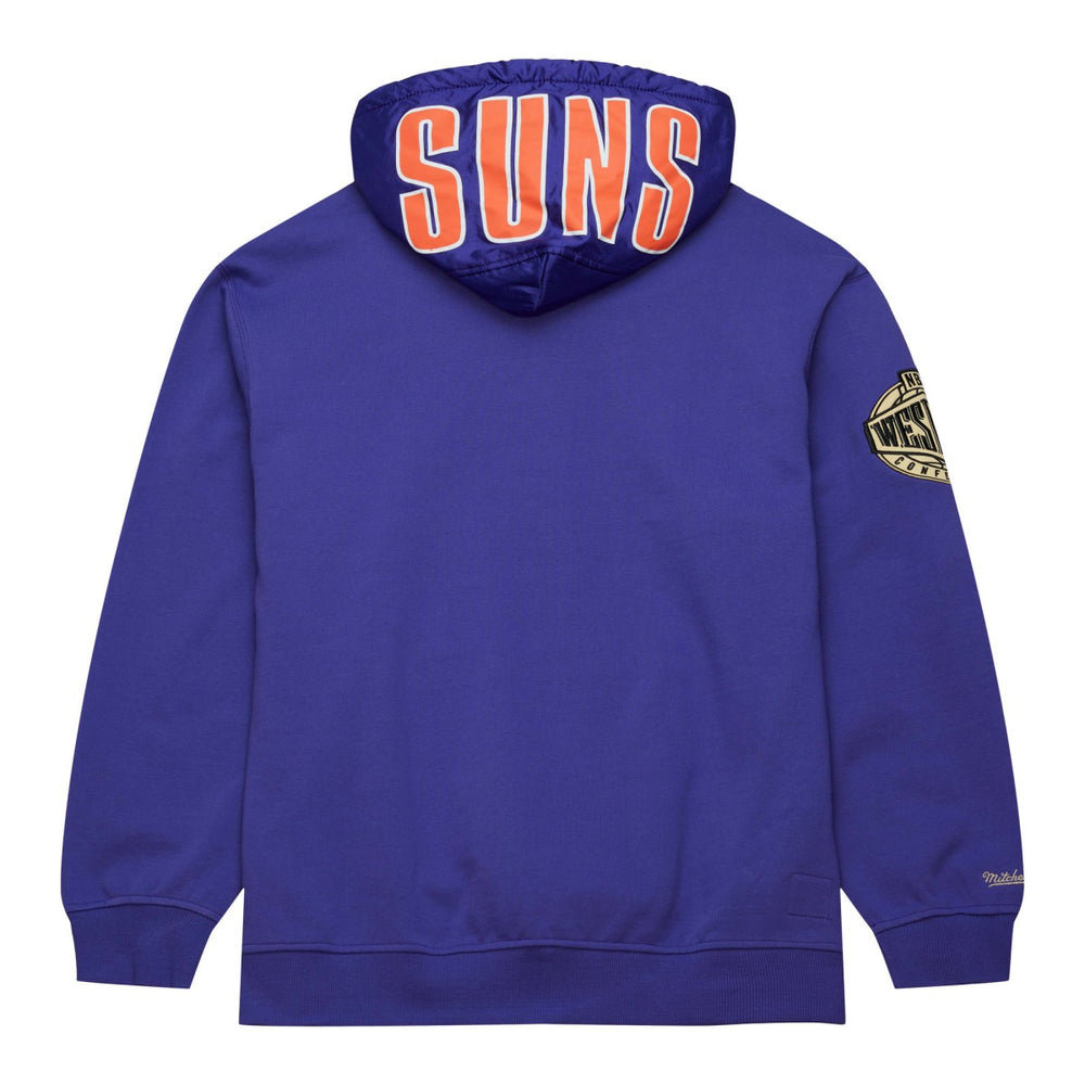 Mitchell & Ness - Phoenix Suns Team OG 2.0 Vintage Logo Fleece Pullover Hoodie - Purple