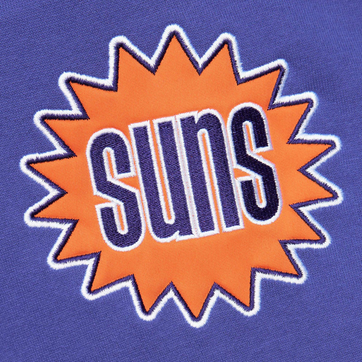 Mitchell & Ness - Phoenix Suns Team OG 2.0 Vintage Logo Fleece Pullover Hoodie - Purple