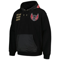 Mitchell & Ness - Portland Trail Blazers Team OG 2.0 Vintage Logo Fleece Pullover Hoodie - Black