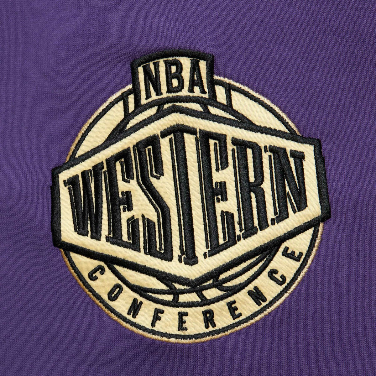 Mitchell & Ness - Utah Jazz Team OG 2.0 Vintage Logo Fleece Pullover Hoodie - Purple