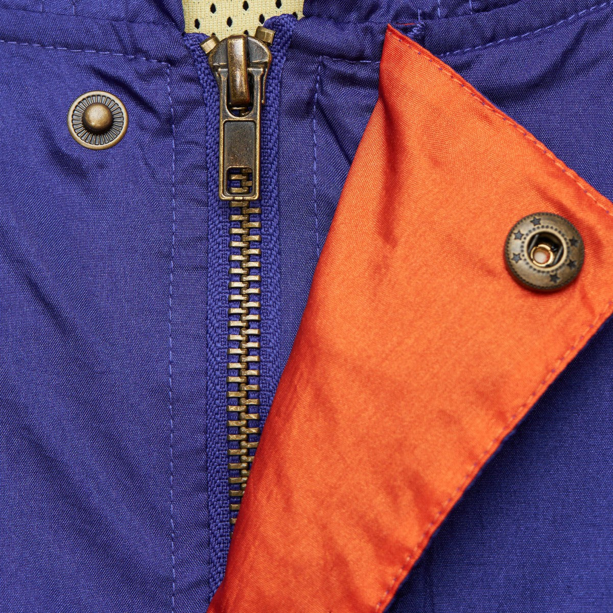 Mitchell & Ness - Phoenix Suns Team OG 2.0 Vintage Logo Anorak Windbreaker Quarter-Zip Jacket - Purple