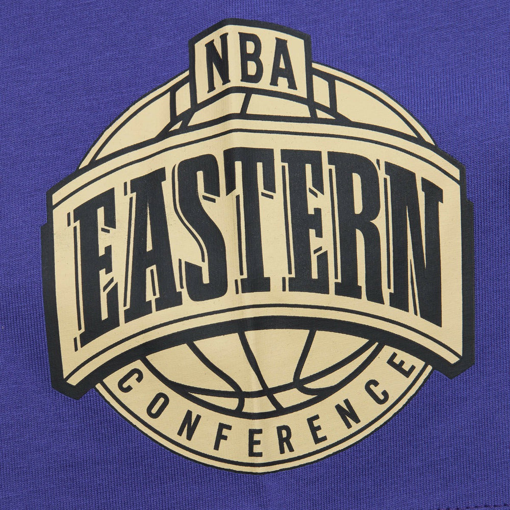 Mitchell & Ness - Milwaukee Bucks Hardwood Classics Team OG 2.0 Premium Vintage Logo T-Shirt - Purple