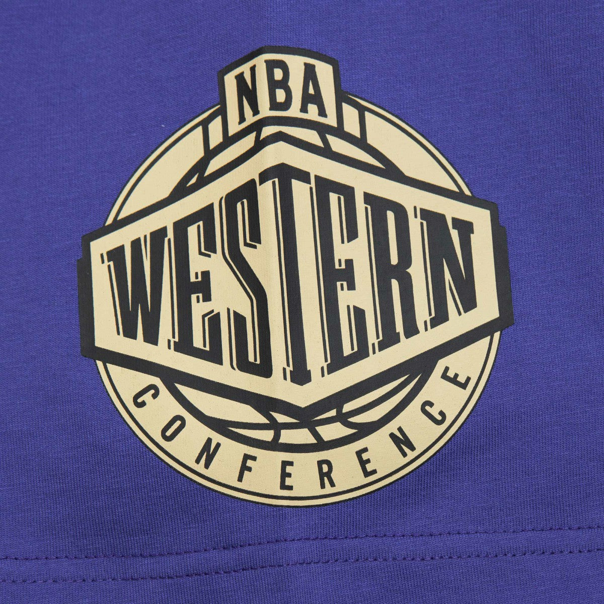 Mitchell & Ness - Phoenix Suns Hardwood Classics Team OG 2.0 Premium Vintage Logo T-Shirt - Purple