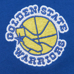 Mitchell & Ness - Golden State Warriors Hardwood Classics Team OG 2.0 Premium Vintage Logo T-Shirt - Royal