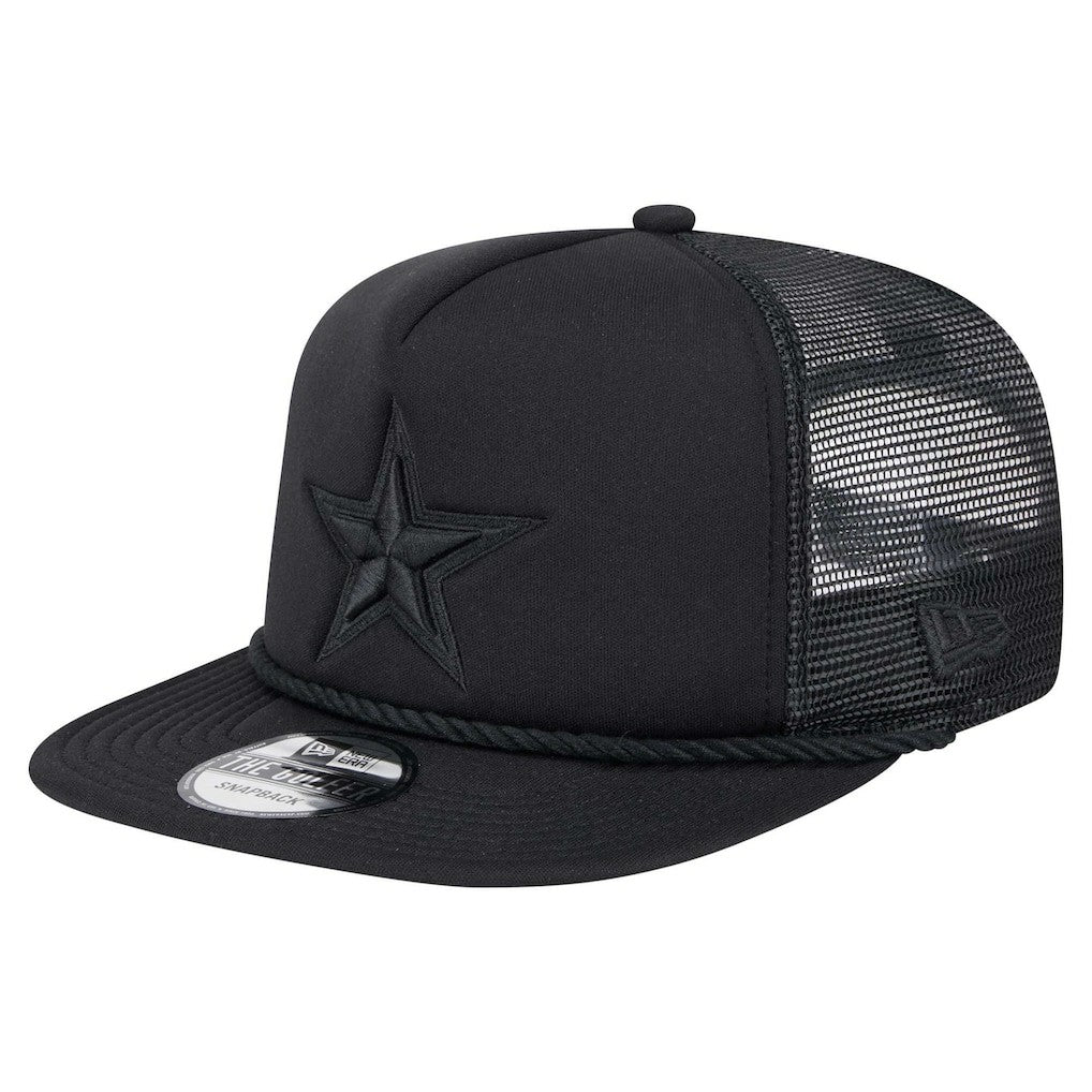 New Era Dallas Cowboys Black Active Tone Golfer Snapback Hat - NFL