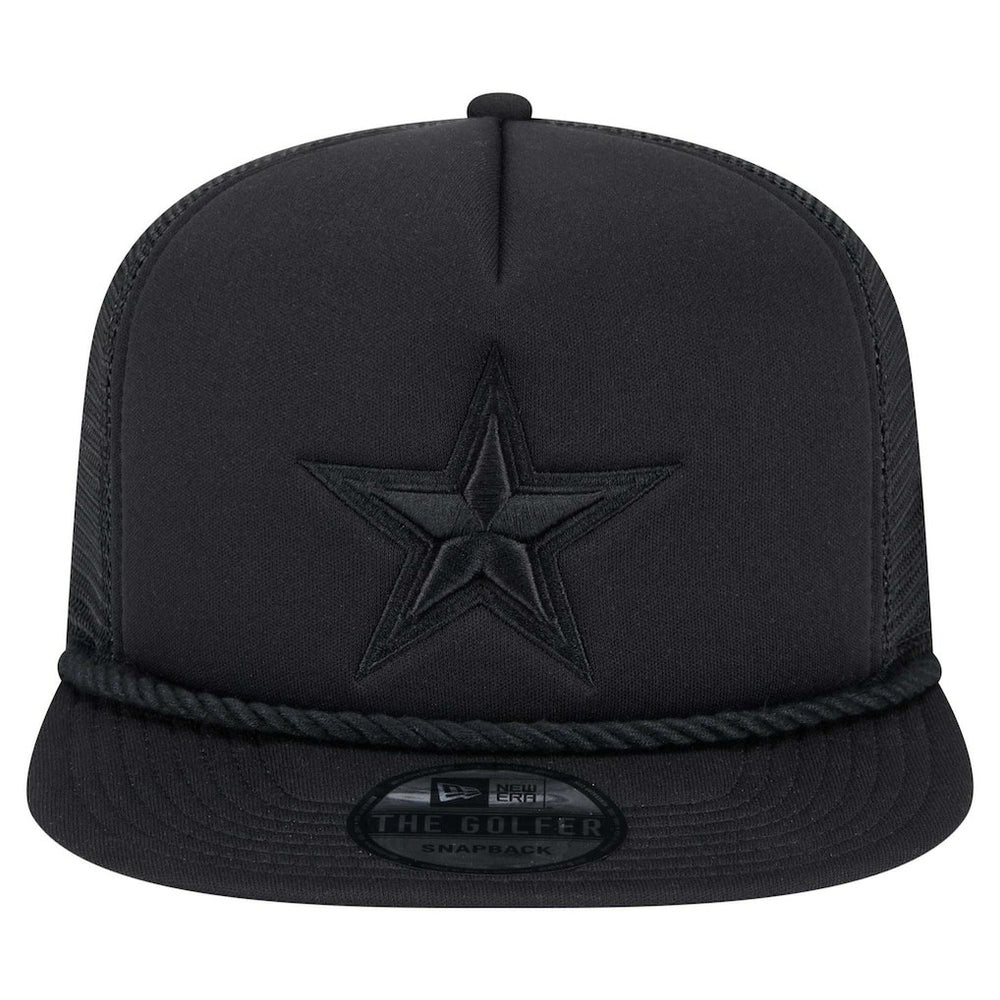 New Era Dallas Cowboys Black Active Tone Golfer Snapback Hat - NFL