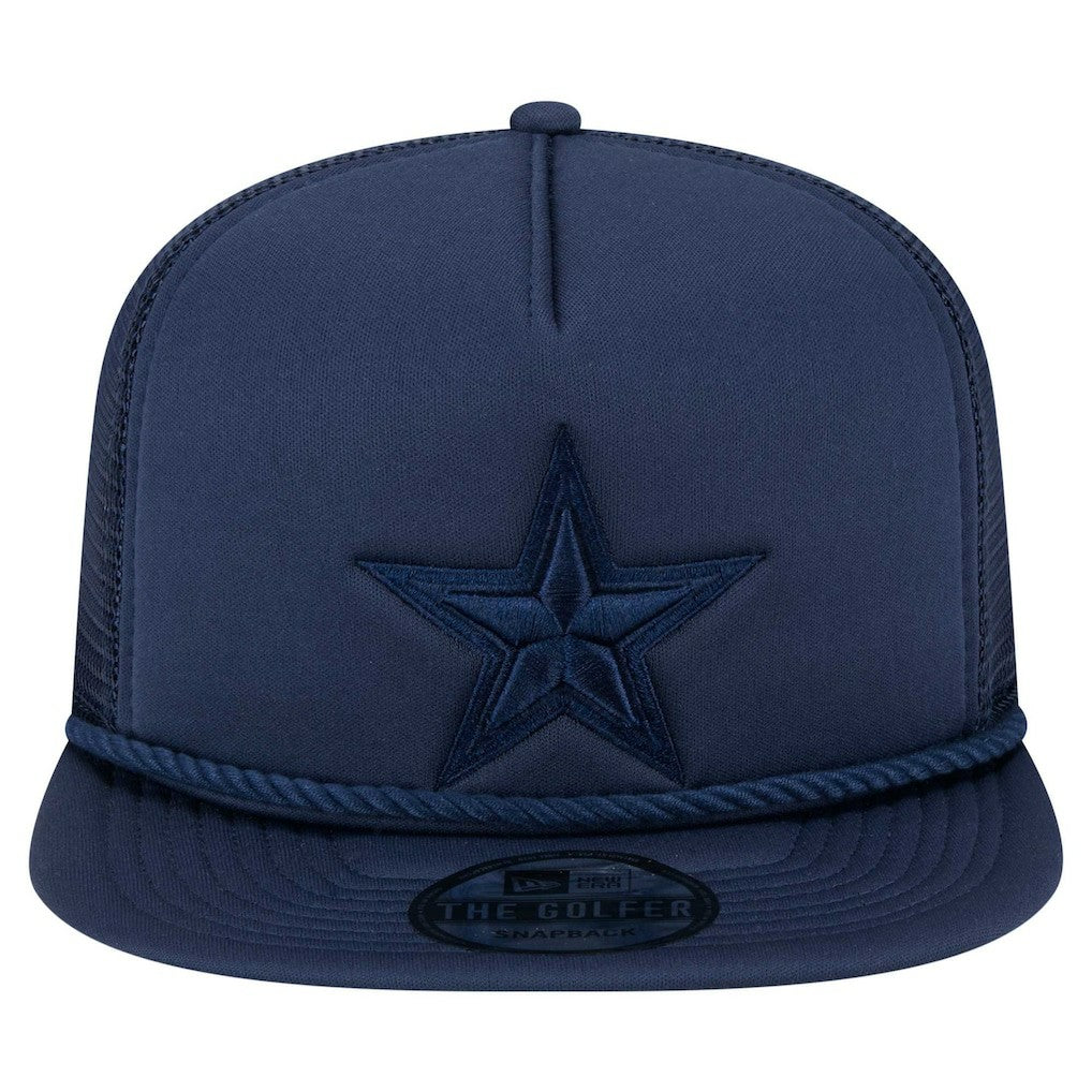 New Era Dallas Cowboys Navy Active Tone Golfer Snapback Hat - NFL
