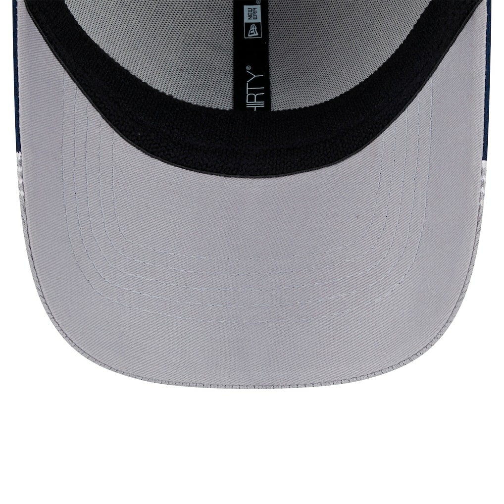 New Era Dallas Cowboys Gray Retro Joe Active Visor Trim 39THIRTY Flex Hat - NFL