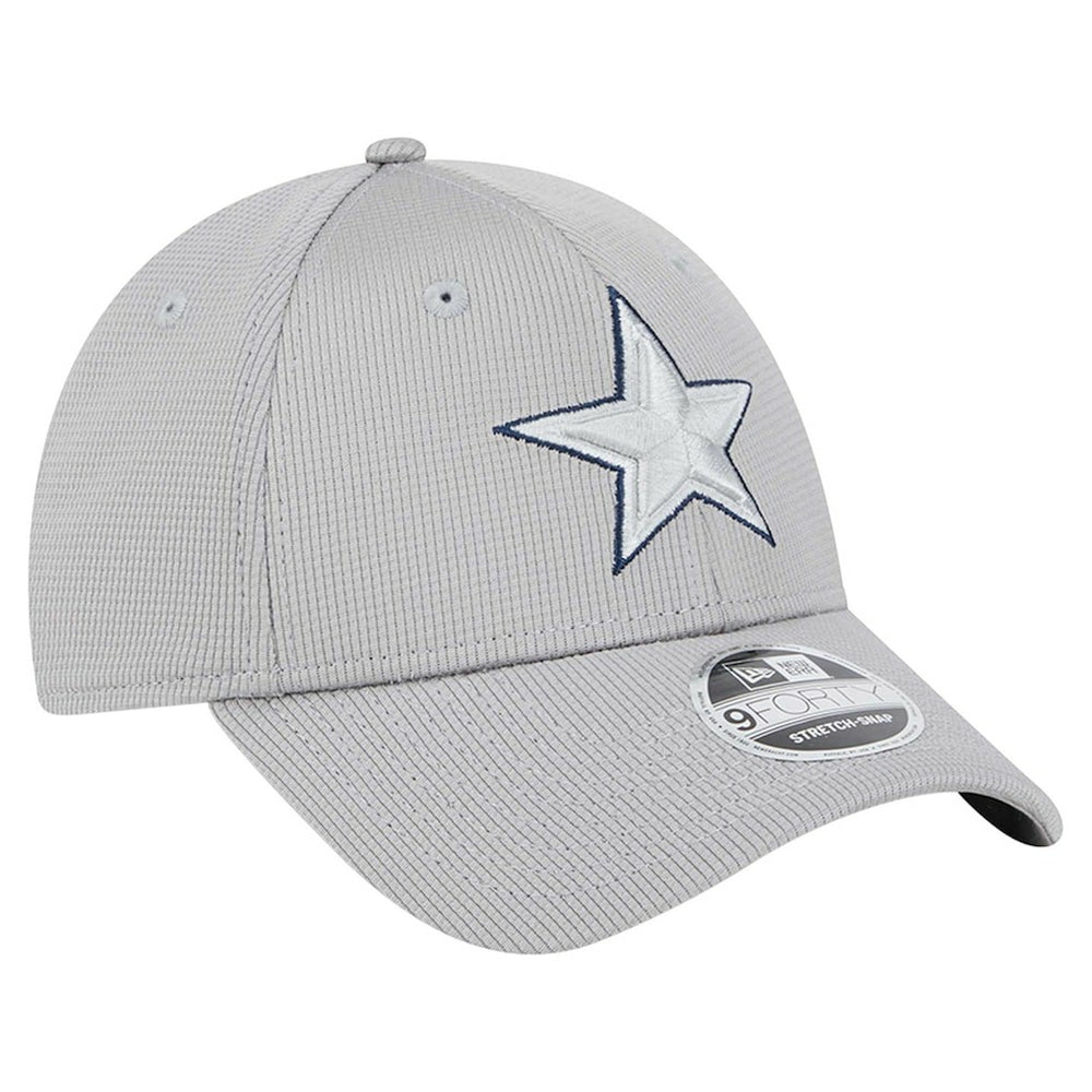 Dallas Cowboys New Era Male Adult Pivot 9FORTY Adjustable Hat Gray - NFL