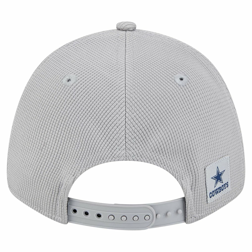 Dallas Cowboys New Era Male Adult Pivot 9FORTY Adjustable Hat Gray - NFL
