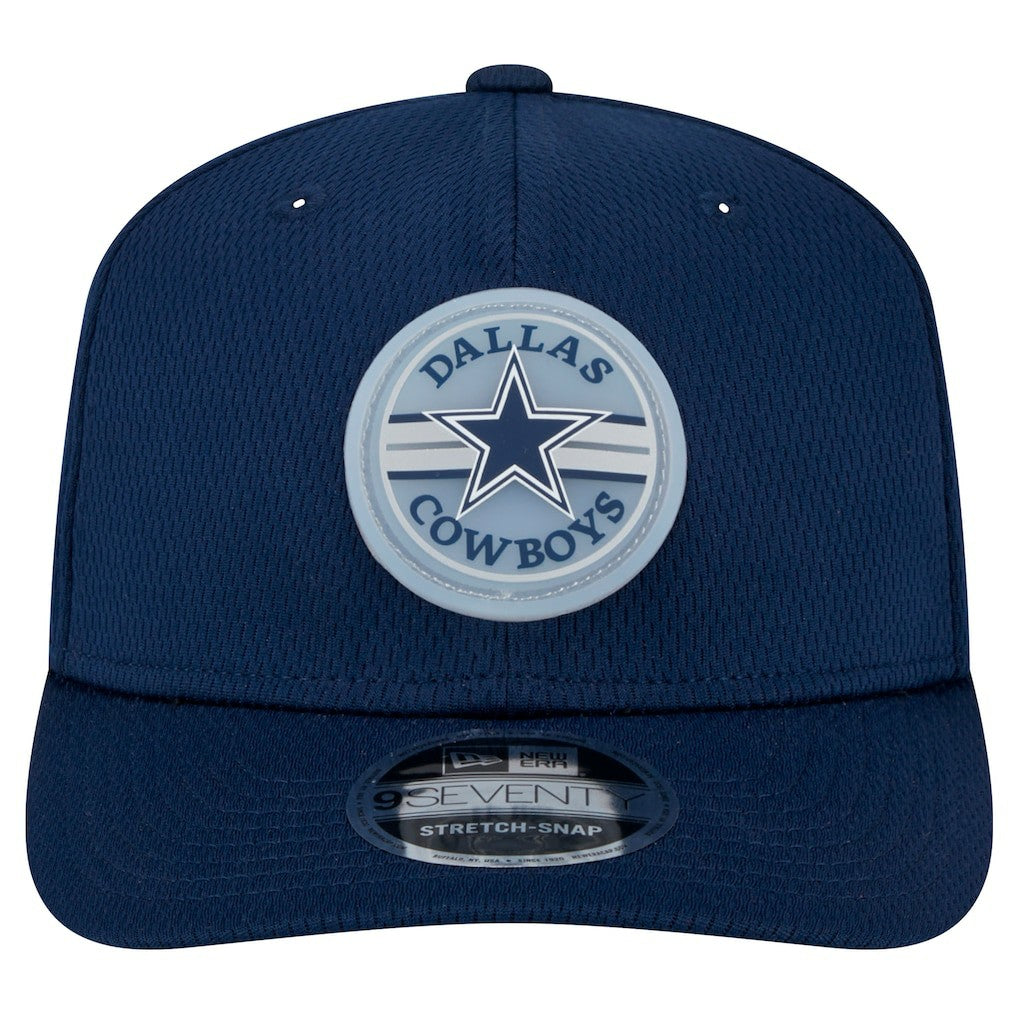 Dallas Cowboys New Era Adventure Patched 9SEVENTY Stretch-Snap Adjustable Hat Navy - NFL