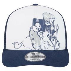 New Era Dallas Cowboys Distressed 9FIFTY A-Frame Snapback Hat White/Navy - NFL